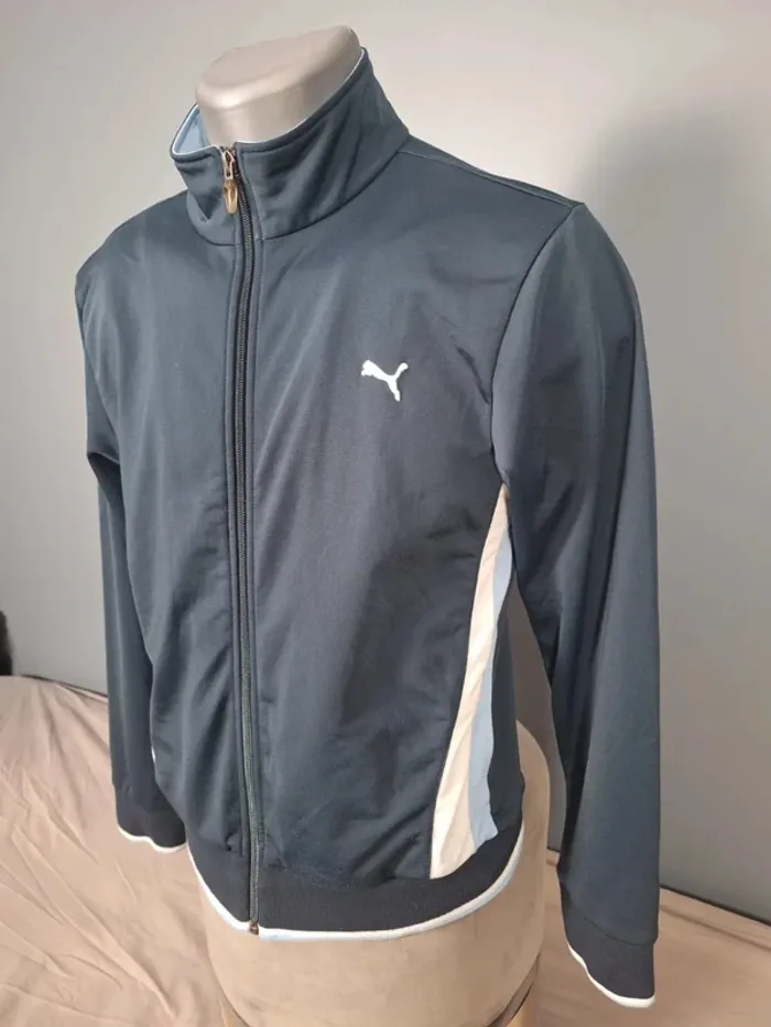 veste légère / Track jacket puma vintage/ femme - taille M  - brodé (453) - photo numéro 4