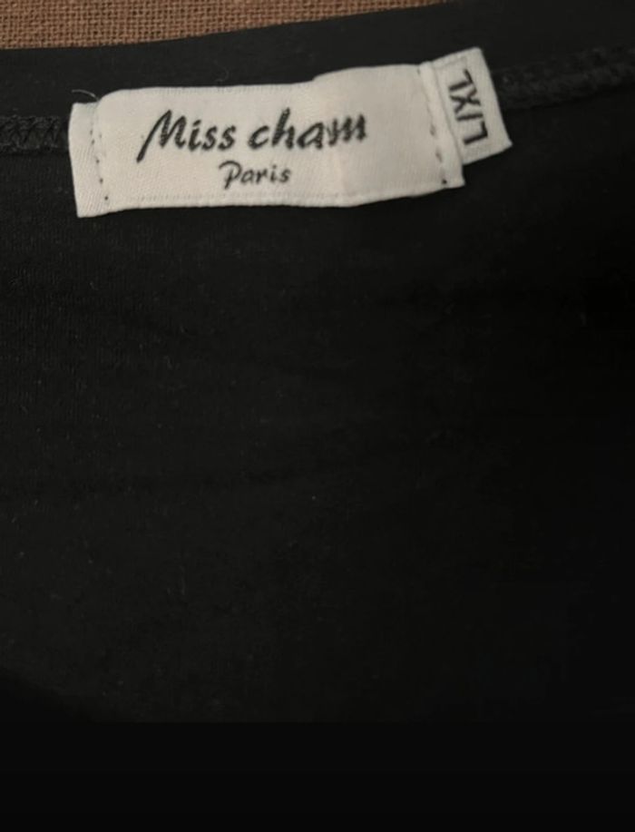 Teeshirt Chat à sequins doré /argente - photo numéro 4