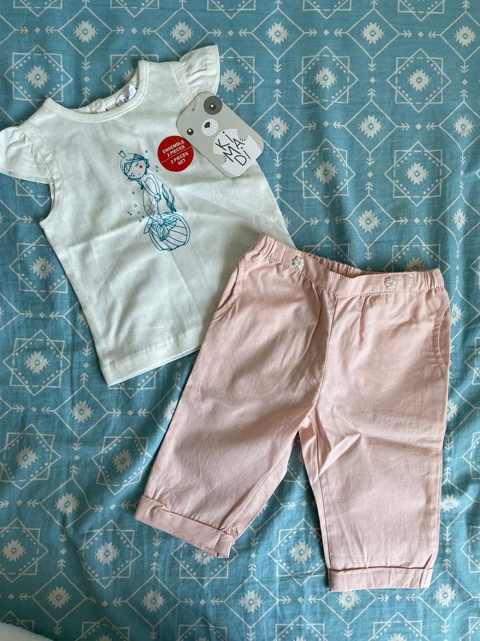 Ensemble été fille 6 mois