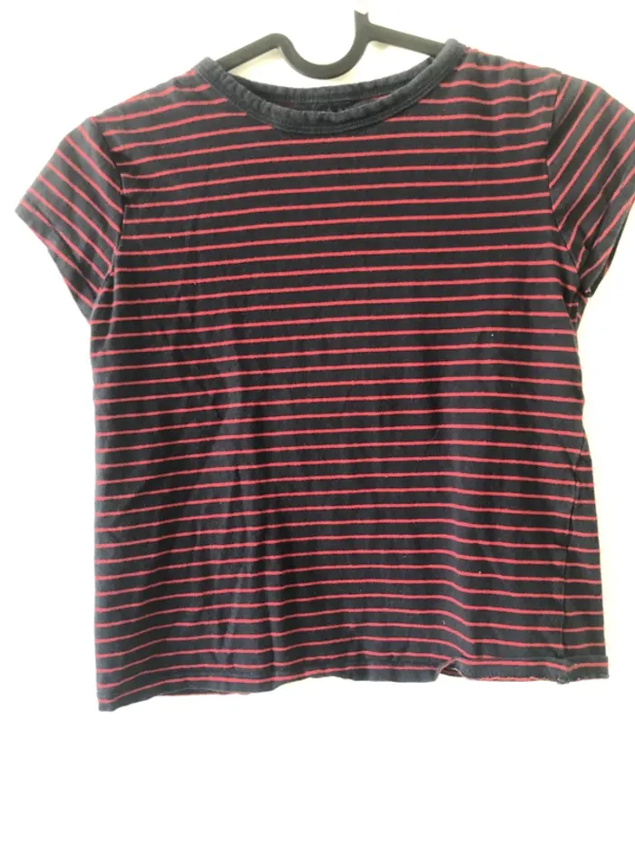 Tee shirt manche courte rayés