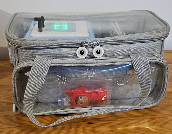 Toniebox V1 bleu ciel + créatif + sac - photo numéro 3
