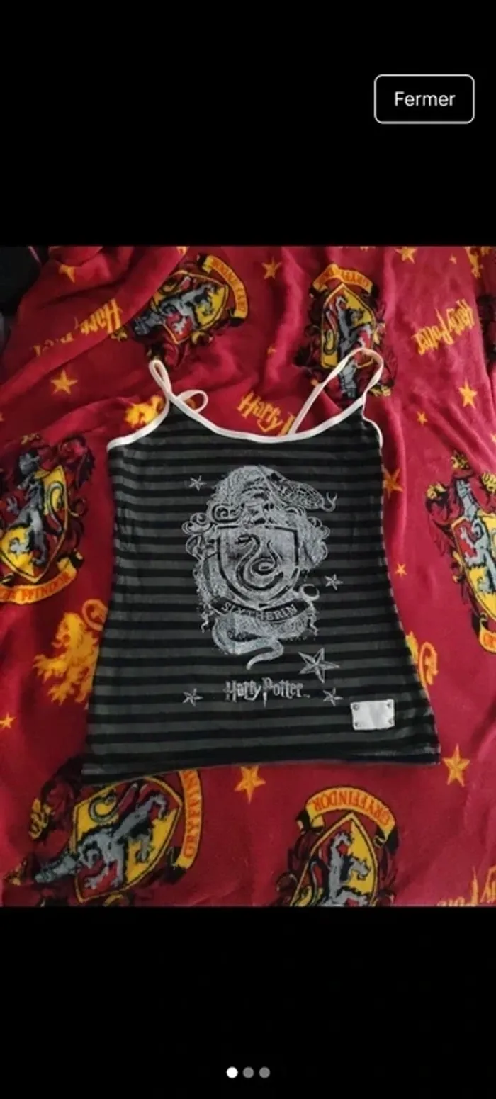 Débardeur Harry Potter taille S