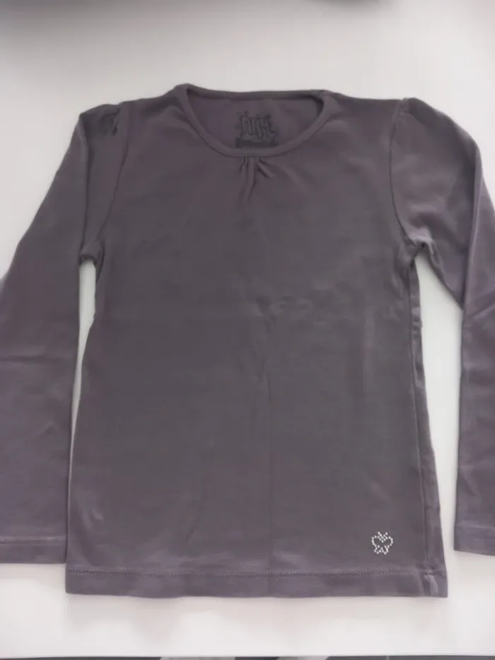 T-shirt manches longues gris NKY