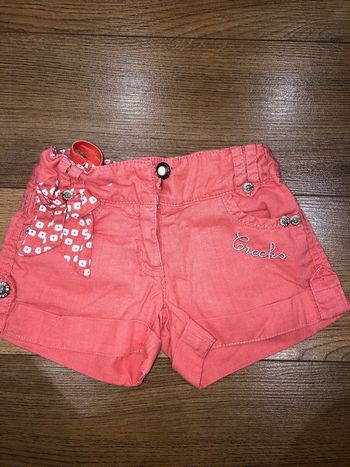 Short fille creeks 🌺 2 ans très bon état
