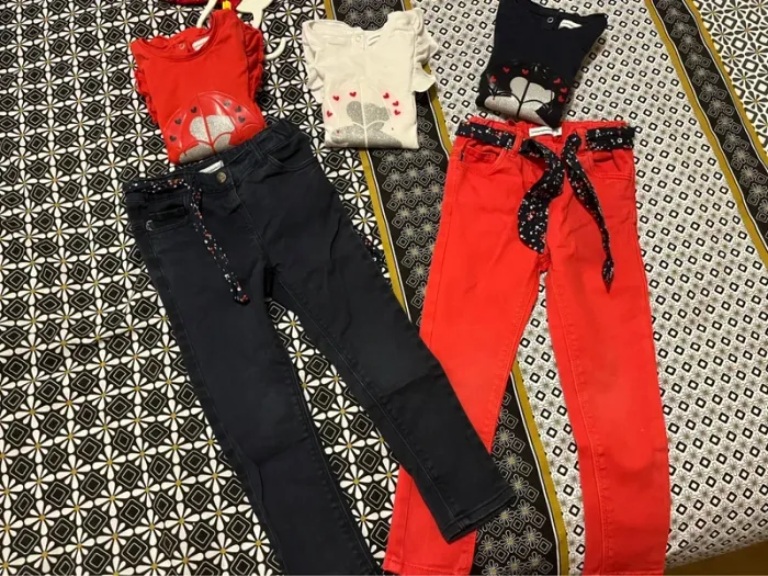 Lot lulu castagnettes 3 ans