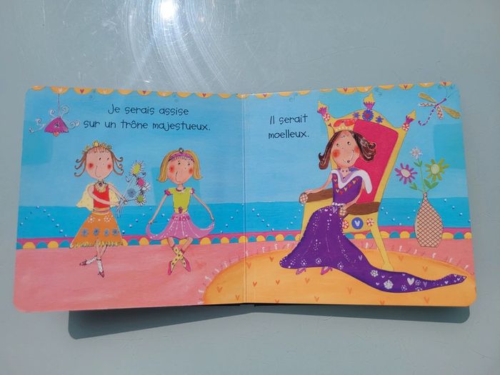 Livre à toucher 👑 Ah si j'étais.. Princesse 👑 - photo numéro 5