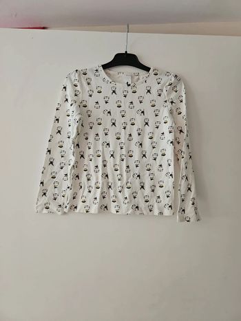 Tee-shirt manche longue chatons 8 ans
