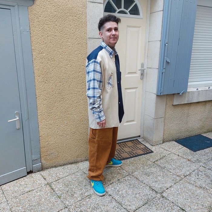 Chemise Vintage brodée XL - photo numéro 6