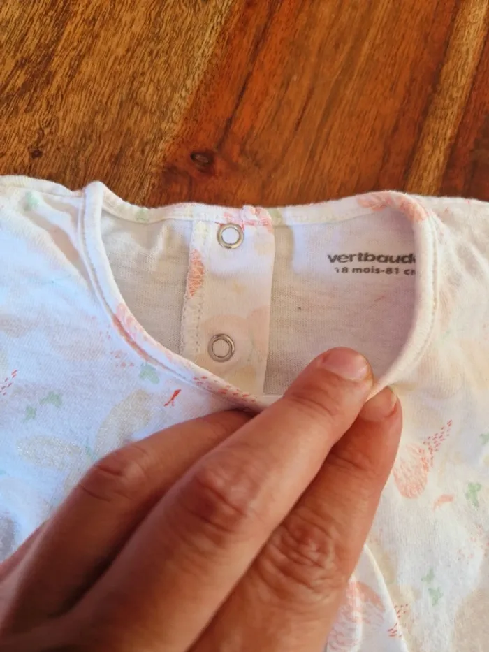 T-shirt manches longues détails irisés Vertbaudet - photo numéro 3