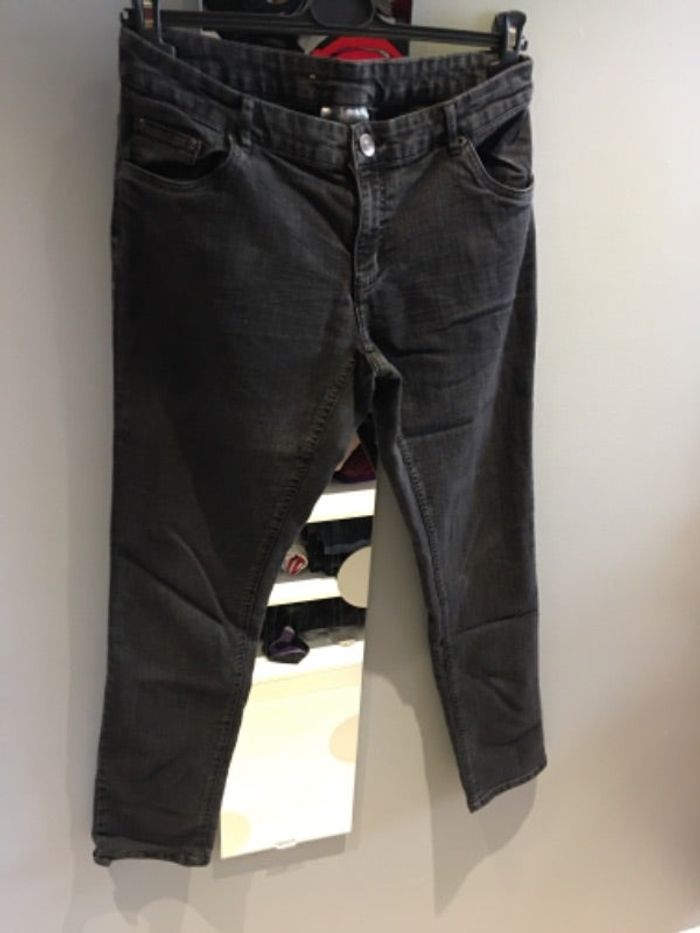Jeans noir délavé femme Kiabi taille 44