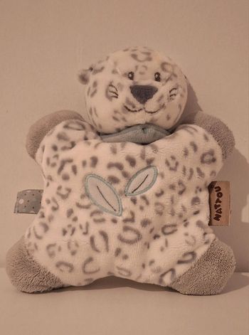 Doudou Léopard des Neiges