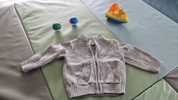 Sweat à fermeture zip