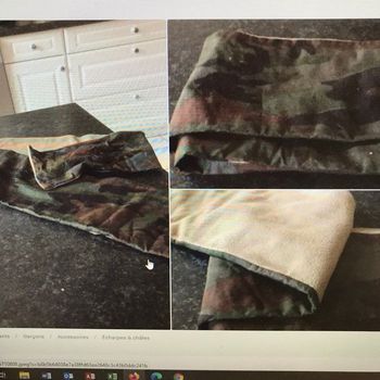 Écharpe camouflage