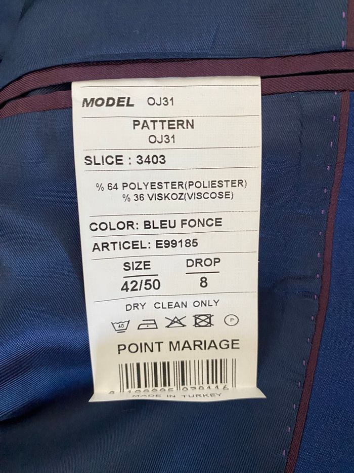 Costume mariage ou cérémonie homme 42/50 - photo numéro 5