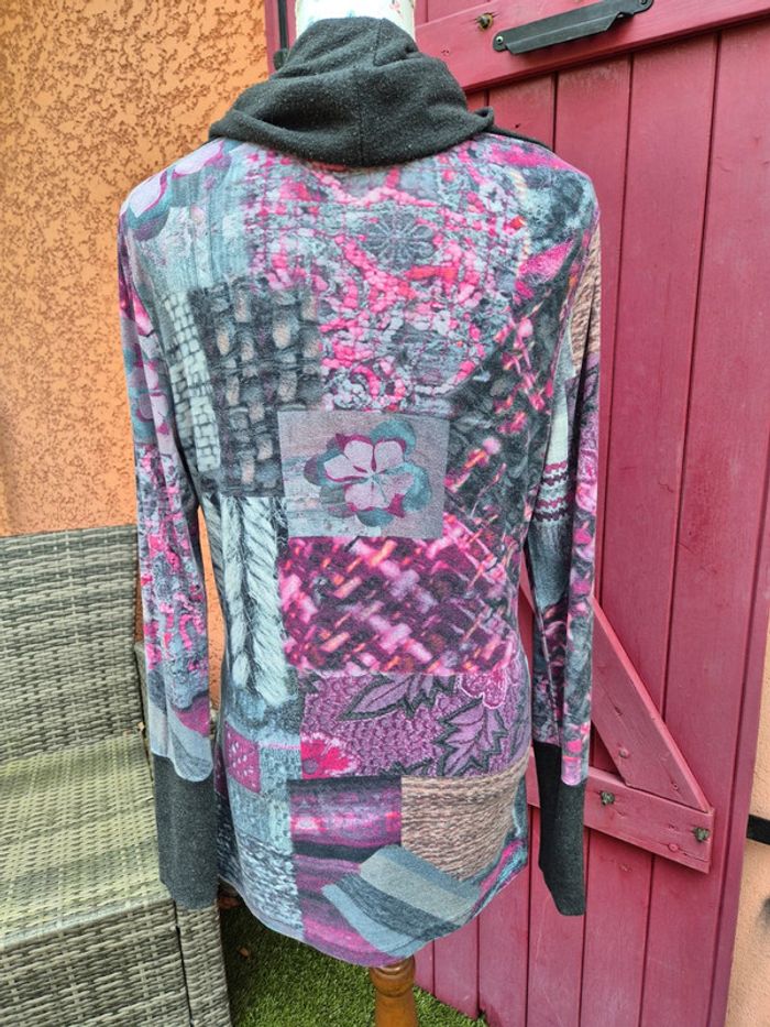 T-shirt à manches longues pour femme T. 40 - photo numéro 2