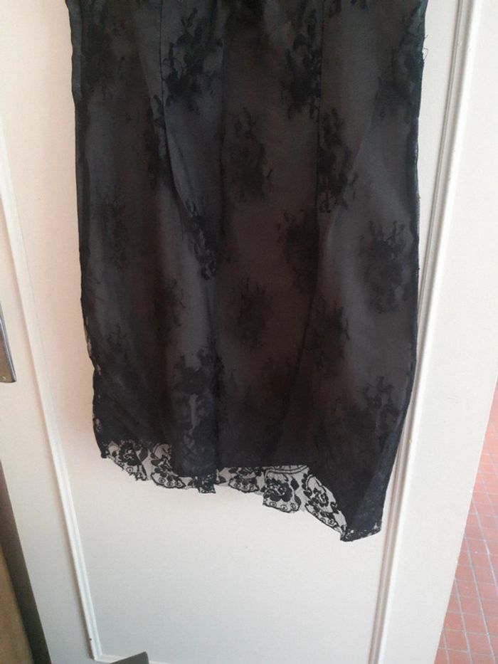 Robe noire en dentelle grain de malice - photo numéro 5
