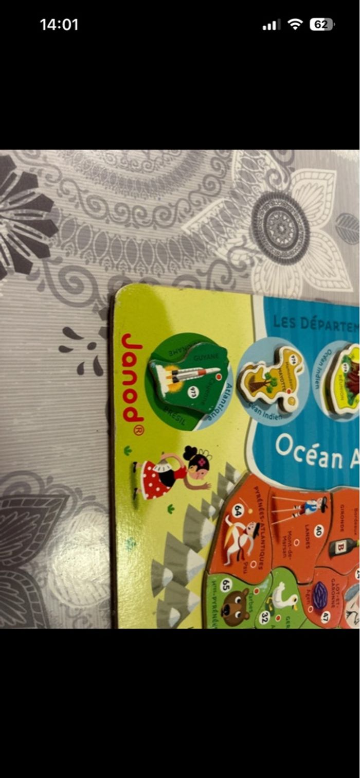 Puzzle France Janod - photo numéro 7