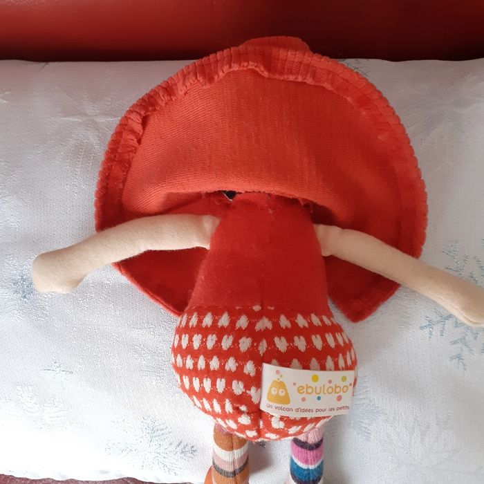 Poupée-doudou "Petit Chaperon rouge" *Ebulobo - photo numéro 7