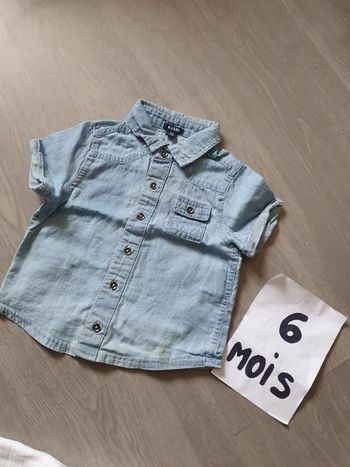 Chemise 6mois garçon