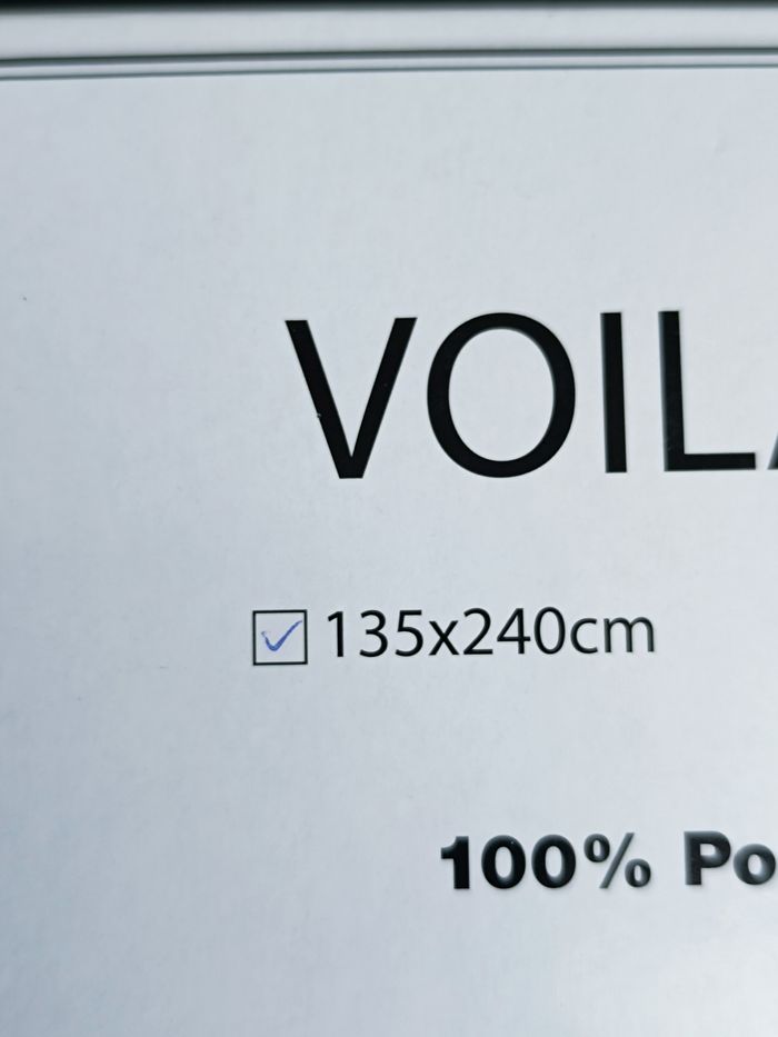 Deux voilages neuf - photo numéro 7