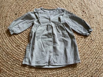 Robe velours côtelé