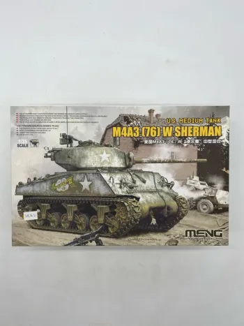 Maquette meng M4a3 (76) W sherman