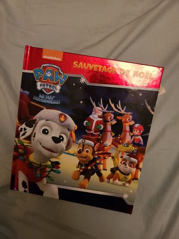 Livre pat patrouille sauvetage de Noël