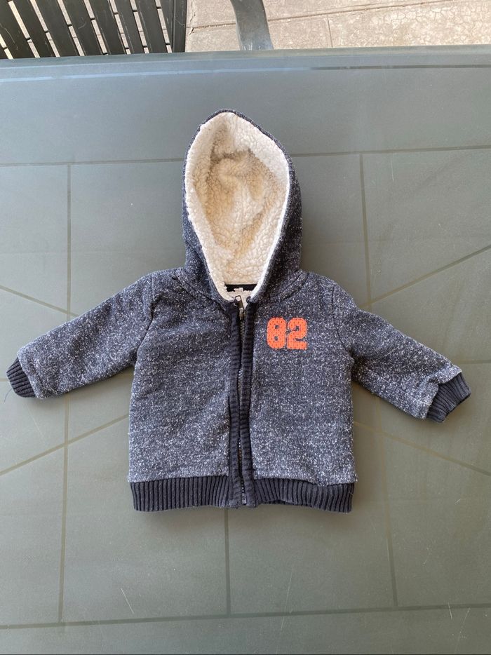 Veste chaude garçon 9 mois - photo numéro 2