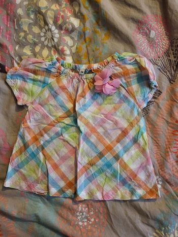 Tee-shirt fille 6 mois