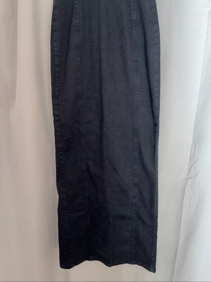 Robe longue en jean Bershka XS - photo numéro 4
