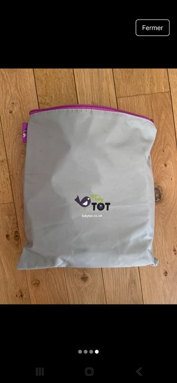 Bavoir + plateau tidy tot