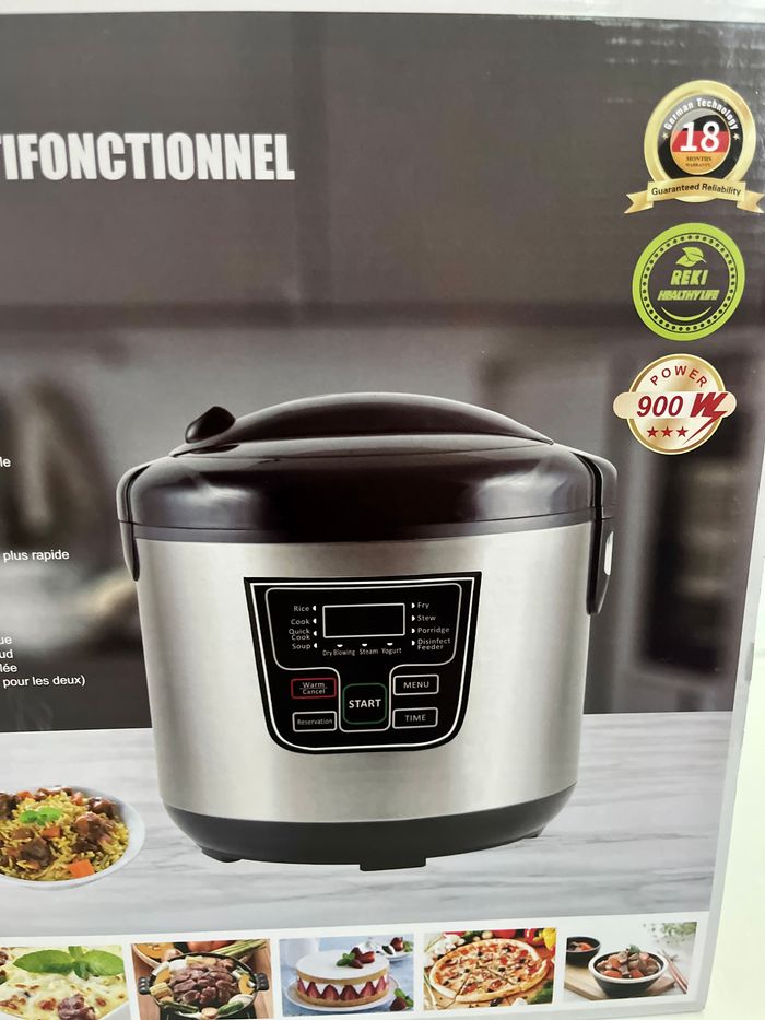 Cuiseur multi fonctions, multicuiseur, robot de cuisine multifonctions, autocuiseur 5 litres neuf - photo numéro 3