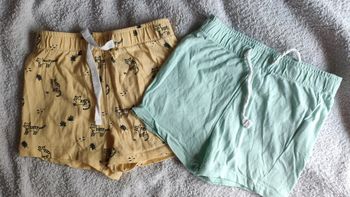 2 shorts Kiabi 12 mois