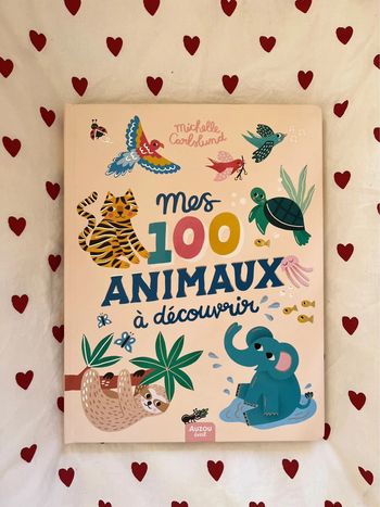 Livre animaux grand avec images brillantes