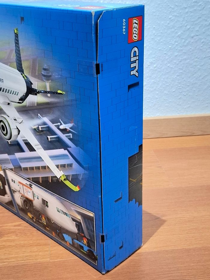 L’avion de ligne, boîte vide empty box – LEGO City 60367 – Collection / Rangement - photo numéro 4