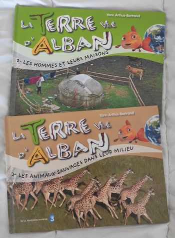 Lot de 2 ''La terre vue d'Alban"