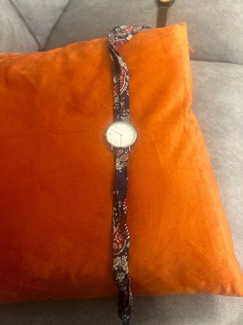 Montre bracelet tissus