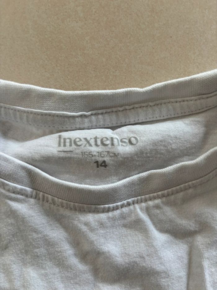 TEE shirt in extenso 14 ans - photo numéro 3