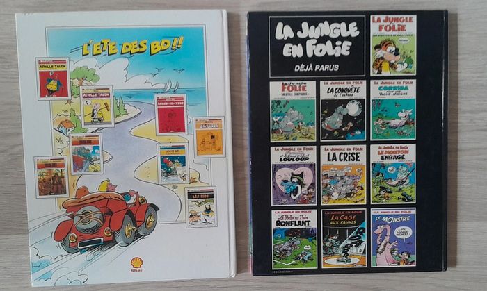 4 BD Geluck ma langue au chat, les informaticiens la jungle en folie gai-luron - photo numéro 5
