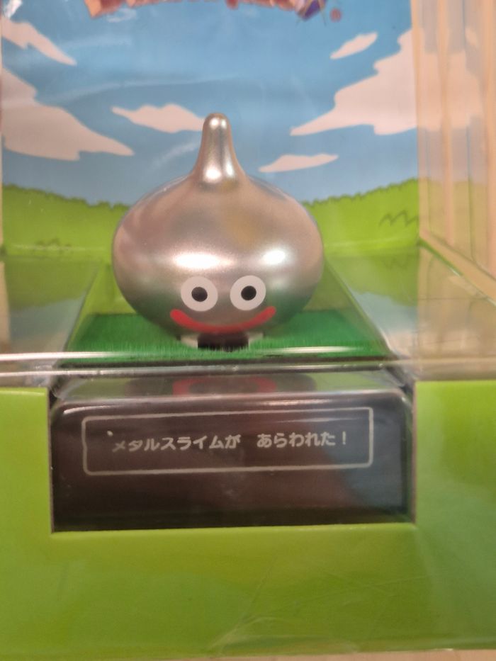 Figurine solaire Dragon Quest Metal Slime - photo numéro 2