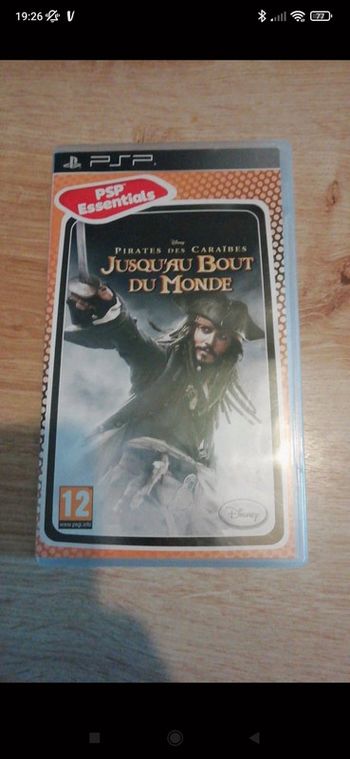 Pirates des Caraïbes jusqu'au bout du monde psp