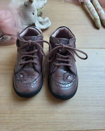Chaussures petite fille violettes taille 22