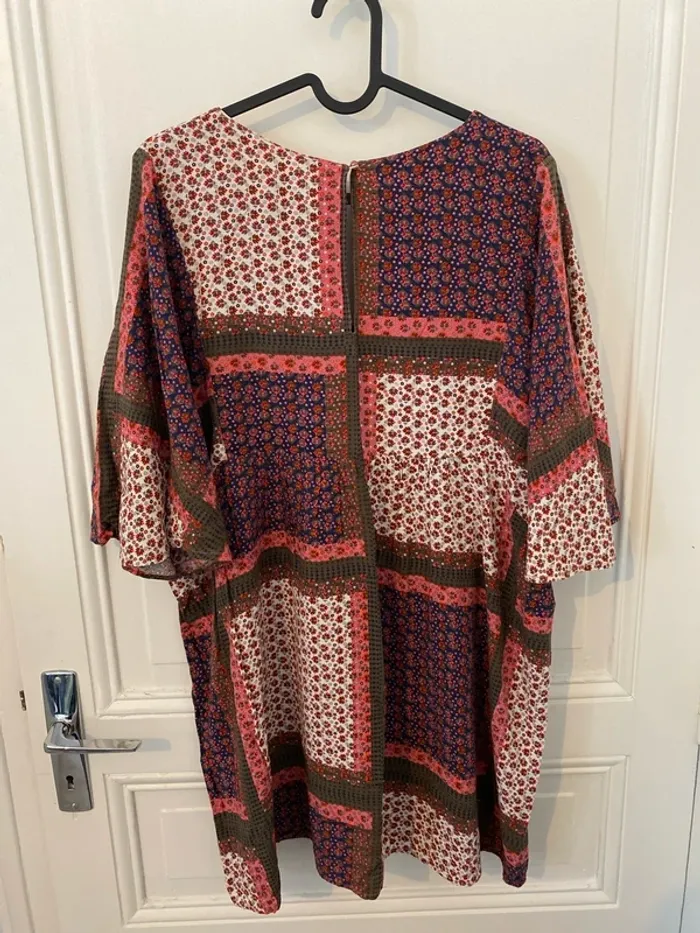 Robe courte à fleurs La Redoute - photo numéro 3