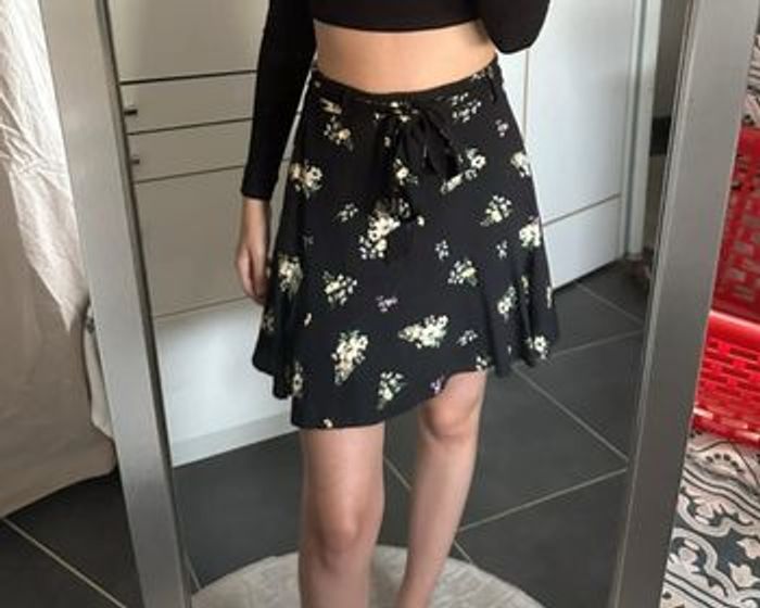 jupe à fleur