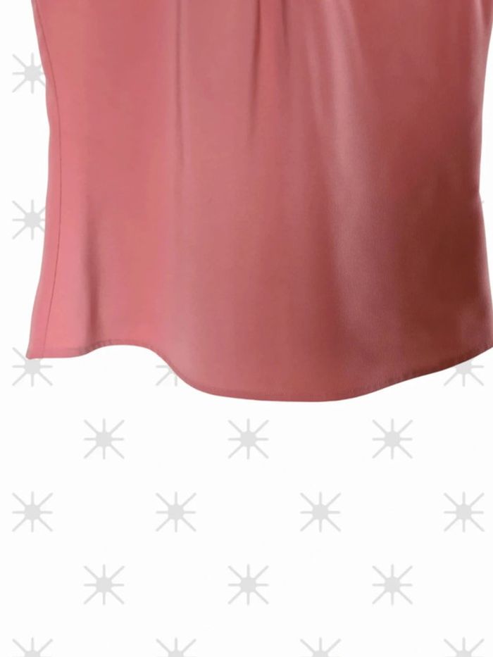 Top sans manches rose taille 38 marque villa - photo numéro 3