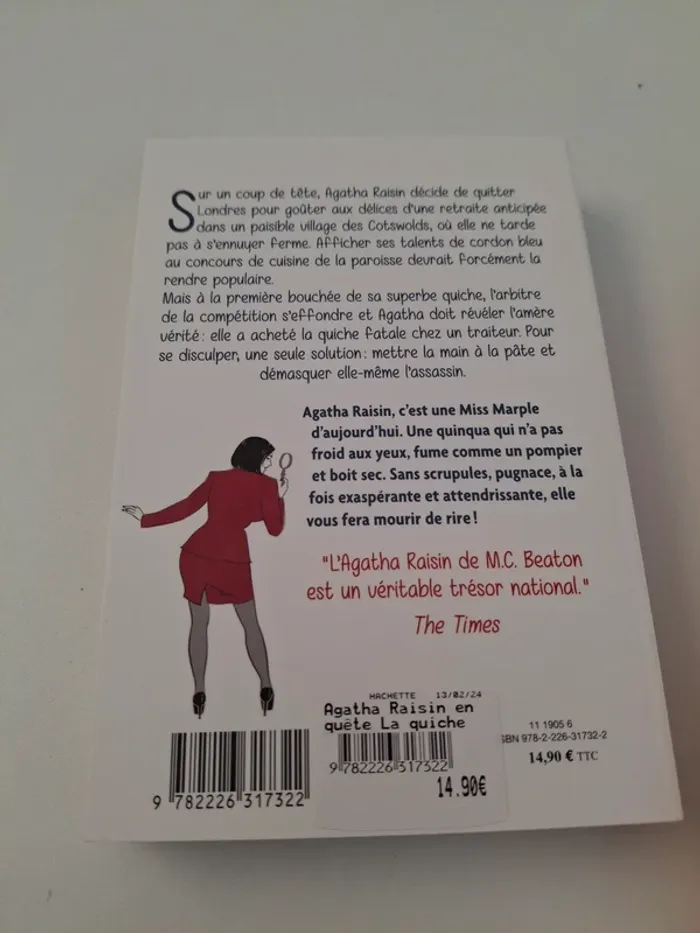 Livre La quiche fatale - photo numéro 2