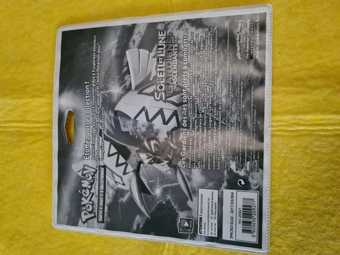 TriPack Pokémon Booster Soleil et Lune Gardiens Ascendants Promo Boumata - photo numéro 2