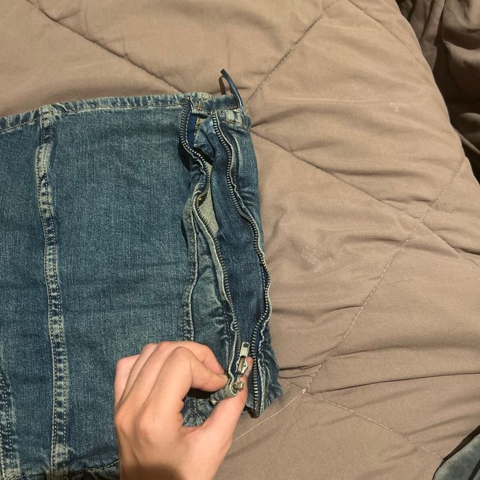 Top en jean Zara - photo numéro 2