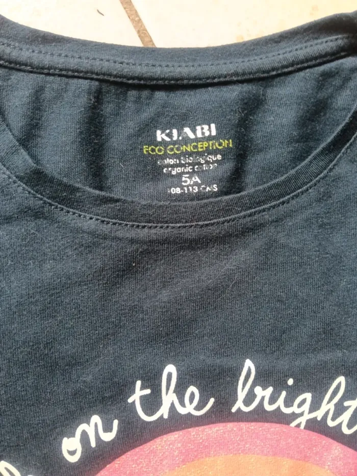 Tee shirt 5ans Kiabi - photo numéro 4