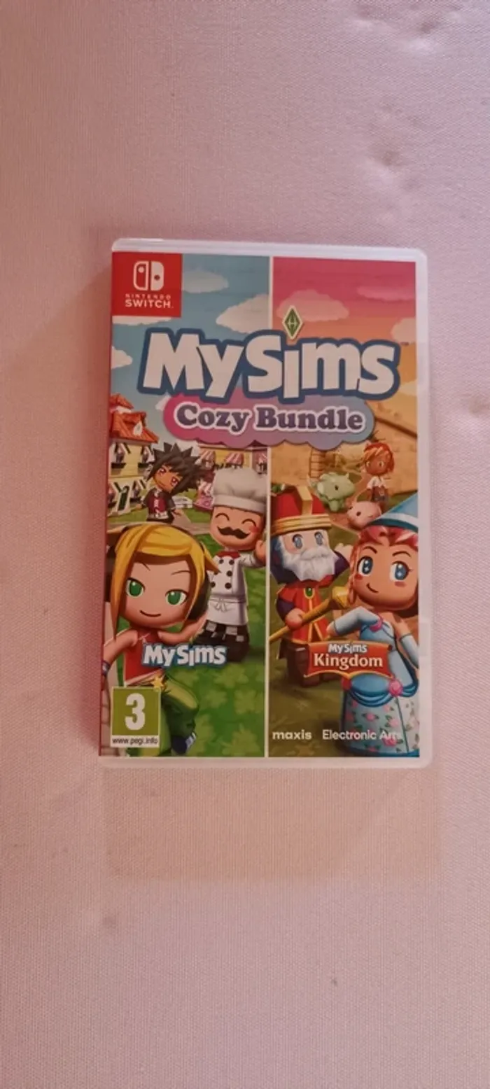 Jeux Switch My sims et My sims kingdom
